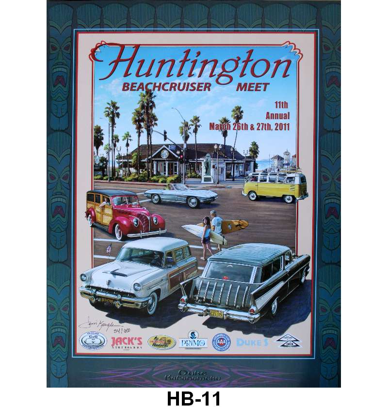POSTER -2011 HUNTINGTON BEACHCRUISER MEET