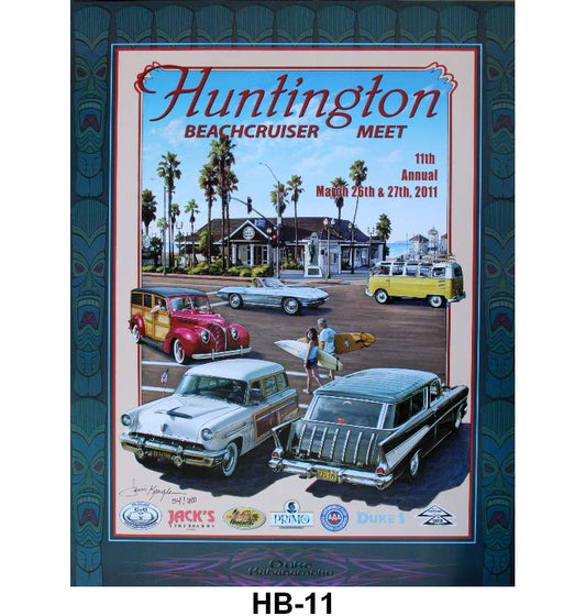 POSTER -2011 HUNTINGTON BEACHCRUISER MEET