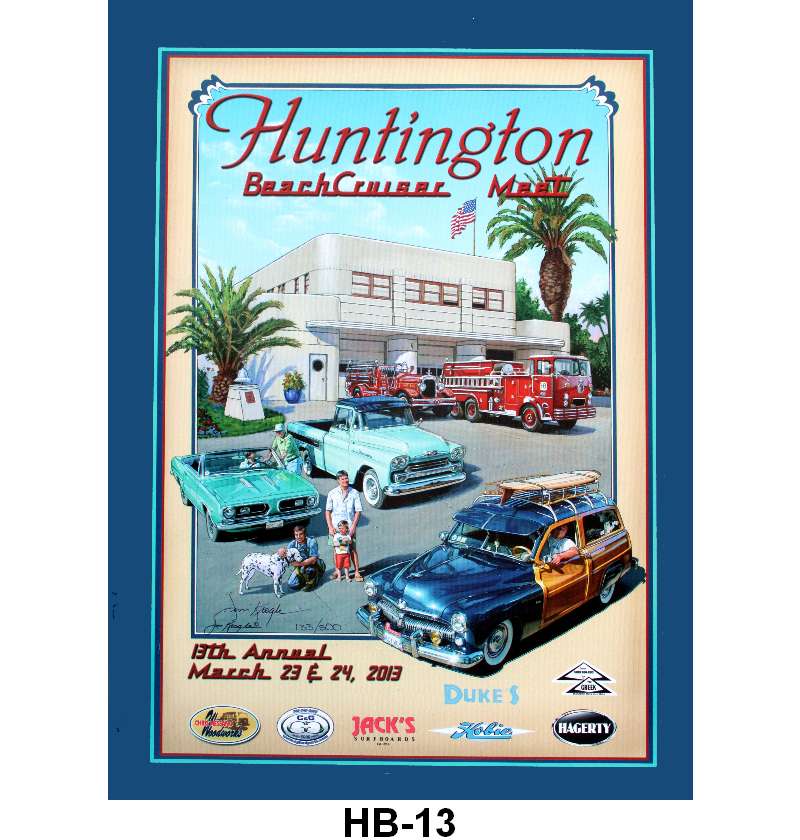 POSTER -2013 HUNTINGTON BEACHCRUISER MEET