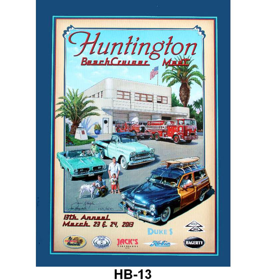 POSTER -2013 HUNTINGTON BEACHCRUISER MEET