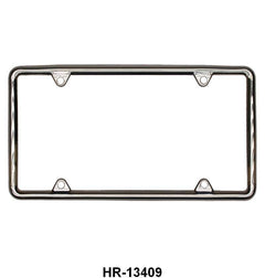UNIVERSAL STAINLESS LICENSE PLATE FRAMES - FOR MODERN PLATES