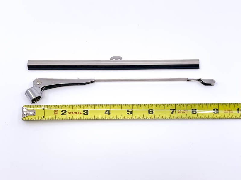 UNIVERSAL "MIGHTY WIPER" WIPER MOTOR - 12 VOLT, 2.5" SHAFT, LONG ARM