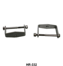 STREET ROD POLISHED STAINLESS  LEAF SPRING CLAMPS - 32-48 PASS 32-41 PU 2-1/4"