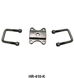 STREET ROD FRONT SPRING U-BOLT KIT - 28-34 PASS/PU STAINLESS 7 PIECES