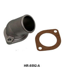 STAINLESS THERMOSTAT HOUSING FOR ENGINE SWAP - 49-53 V8 IN A 32-48 PASS/PU