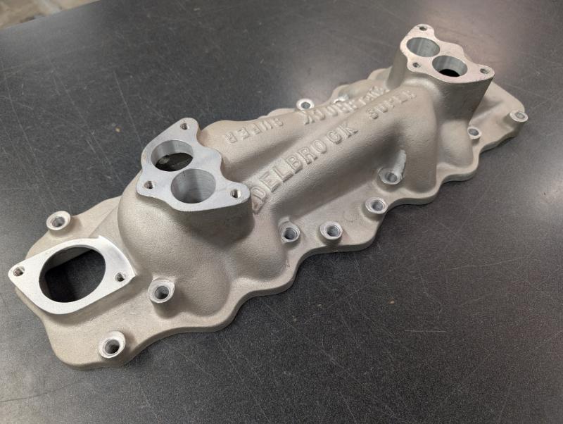 EDELBROCK INTAKE MANIFOLD - 38-48 PASS/MERC, 38-47 PU V8