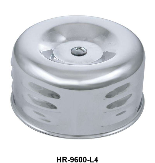 CHROME LOUVERED AIR CLEANER - 33-53 PASS 39-48 MERC 33-47 PU V8