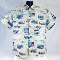 CALIFORNIA SURF  ALOHA SHIRT - LARGE