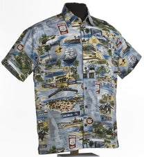 HISTORIC HWY 101 ALOHA SHIRT - XL