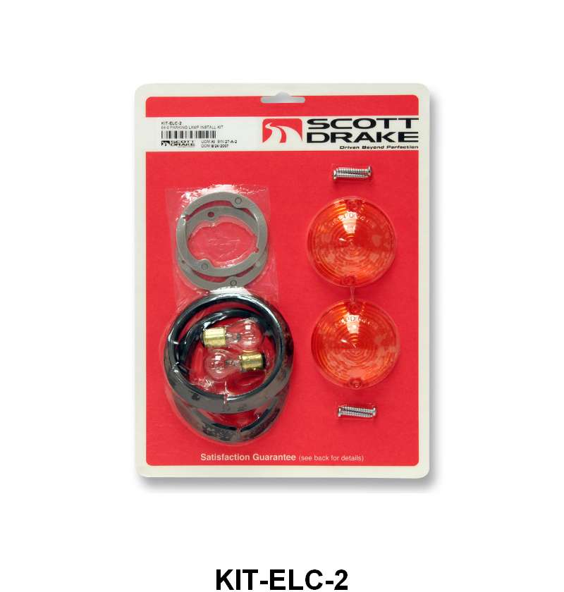 PARK LIGHT LENS KIT - 65-66 MUSTANG