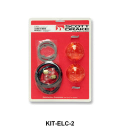 PARK LIGHT LENS KIT - 65-66 MUSTANG