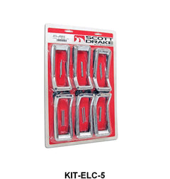 TAIL LIGHT LENS BEZEL KIT - 67 MUSTANG