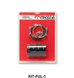 GAS TANK FILLER NECK MOUNTING KIT - 64-68 MUSTANG