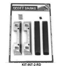 ARM REST KIT - 64-65 MUSTANG BRIGHT RED