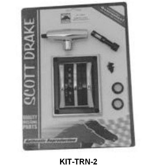 AUTOMATIC SHIFTER COVER BEZEL & KNOB KIT - 67-68 MUSTANG