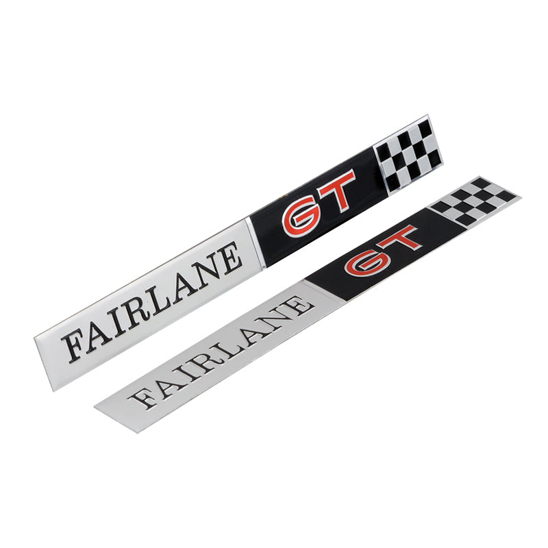 DOOR PANEL EMBLEM INSERT - 66-67 "FAIRLANE GT"