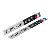 DOOR PANEL EMBLEM INSERT - 66-67 "FAIRLANE 500 XL"
