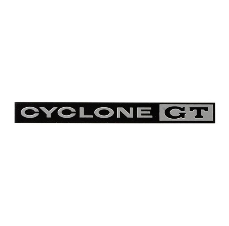 FENDER EMBLEM INSERT - 66 "CYCLONE GT"