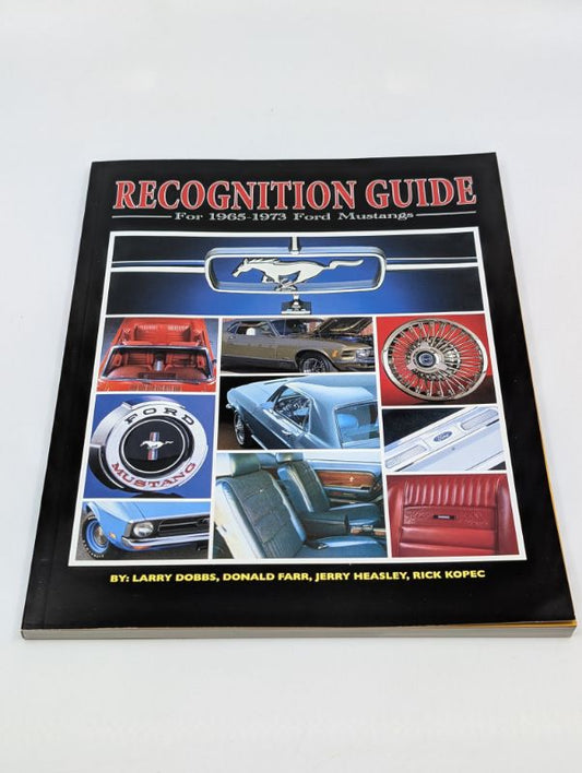 MUSTANG RECOGNITION GUIDE BOOK - 64-73,  226 PGS