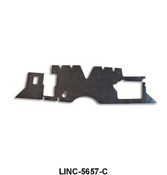 ABS PLASTIC FIREWALL INSULATOR - 56-57 LINCOLN