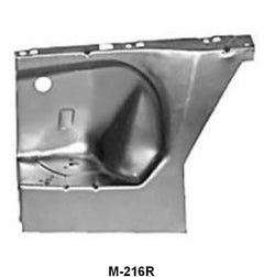 FRONT OF FENDER APRON PATCH PANEL - 67-68 MUSTANG RIGHT HAND