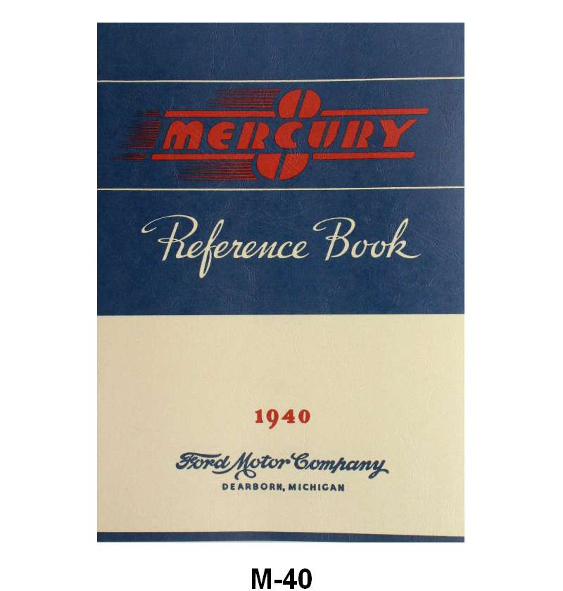 OWNERS MANUAL - 40 MERCURY