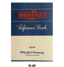 OWNERS MANUAL - 40 MERCURY