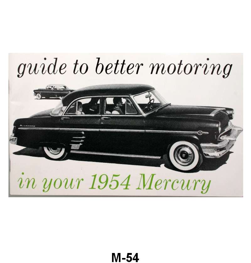 OWNERS MANUAL - 54  MERCURY