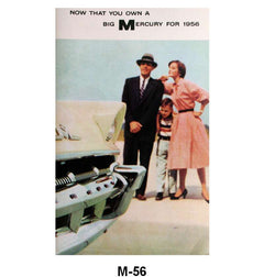 OWNERS MANUAL - 56 MERCURY