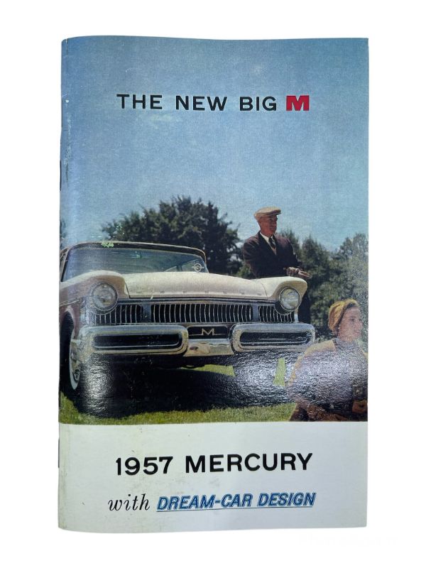OWNER'S MANUAL - 1957 MERCURY