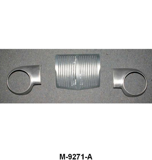 ALUMINUM DASH PANELS - 42-48 MERCURY (HAS FORD CENTER)