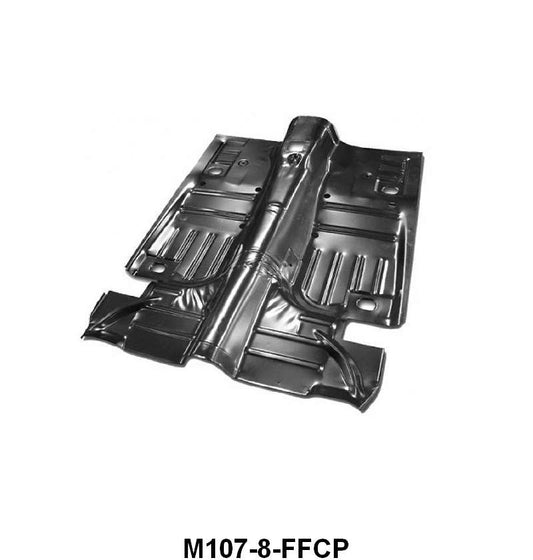 COMPLETE FLOOR PAN - 65-68 MUSTANG COUPE