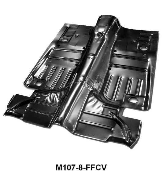 COMPLETE FLOOR PAN - 65-68 MUSTANG CONVERTIBLE