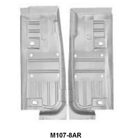 FULL FLOOR PAN - 24-70 MUSTANG RIGHT HAND 24" x 60"