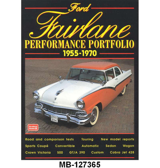 FORD FAIRLANE PERFORMANCE PORTFOLIO - 55-70