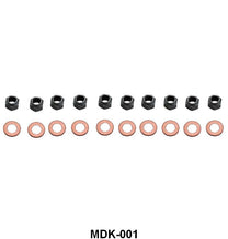 DIFFERENTIAL TO REAR AXLE HOUSING HARDWARE - 57-72 PASS, 8" and 9" REAR AXLE