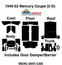 ACOUSTISHIELD KIT - 49-51 MERCURY COUPE