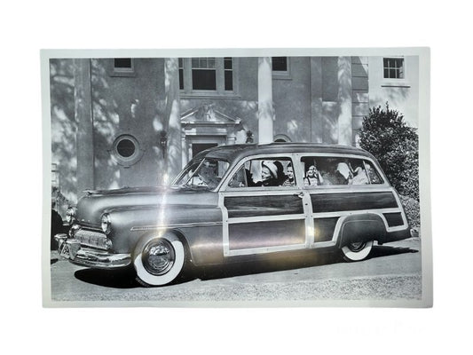 BLACK AND WHITE PICTURES - 49 STATION WAGON