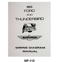 WIRING DIAGRAM MANUAL - 55 FORD PASS AND T-BIRD