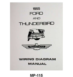 WIRING DIAGRAM MANUAL - 55 FORD PASS AND T-BIRD