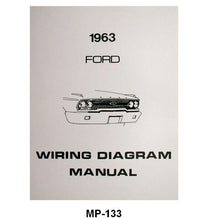 WIRING DIAGRAM MANUAL - 63 GALAXIE