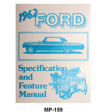 ILLUSTRATED FACTS & FEATURES - 62 GALAXIE