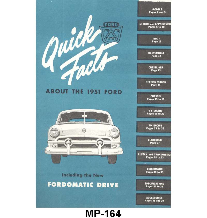 QUICK FACTS BOOK - 51 PASS