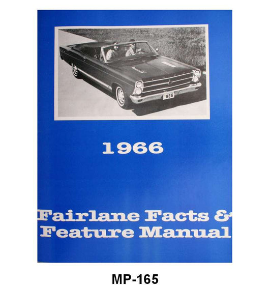 ILLUSTRATED FACTS & FEATURES - 66 FAIRLANE