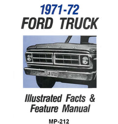 ILLUSTRATED FACTS & FEATURES - 71-72 F-100/F-350