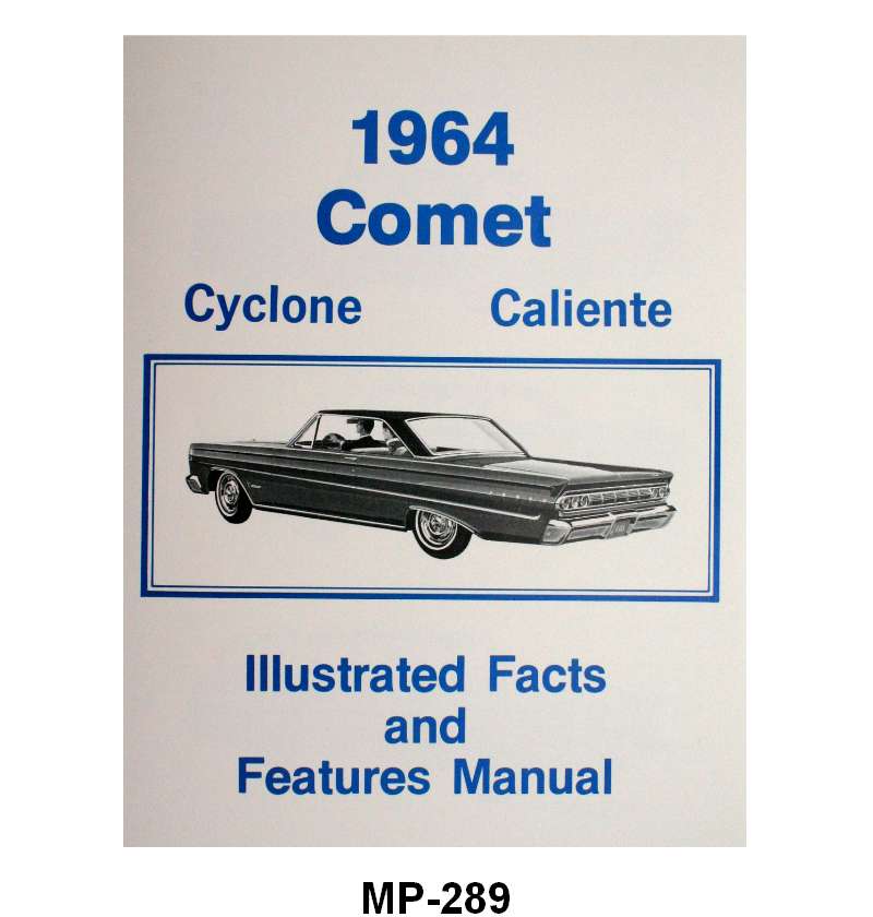 ILLUSTRATED FACTS & FEATURES - 64 COMET
