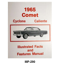 ILLUSTRATED FACTS & FEATURES - 65 COMET