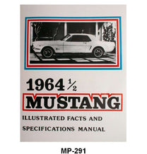 ILLUSTRATED FACTS & FEATURES  - 64 MUSTANG