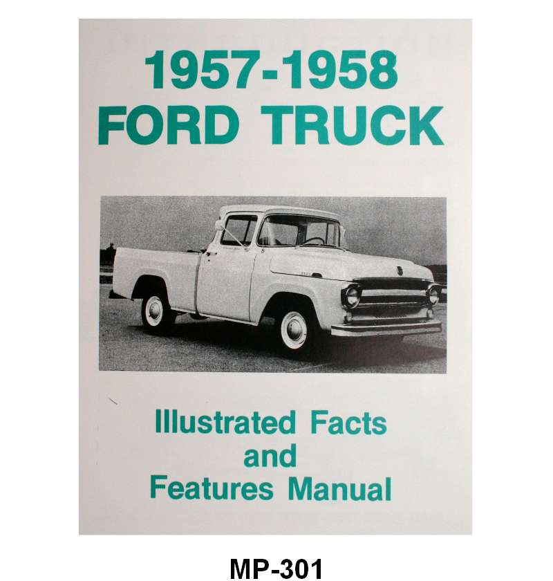 ILLUSTRATED FACTS & FEATURES - 57-58 F-100
