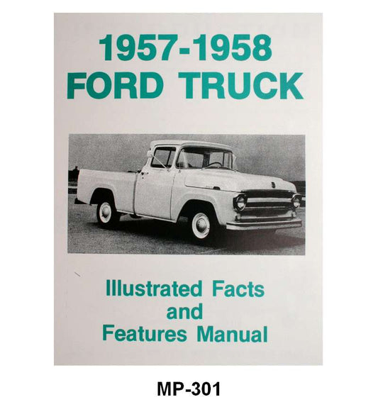 ILLUSTRATED FACTS & FEATURES - 57-58 F-100